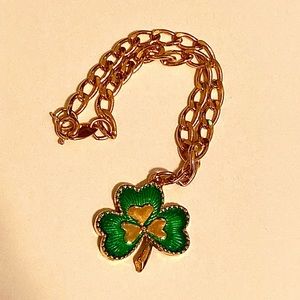 Three Lead Clover Bracelet